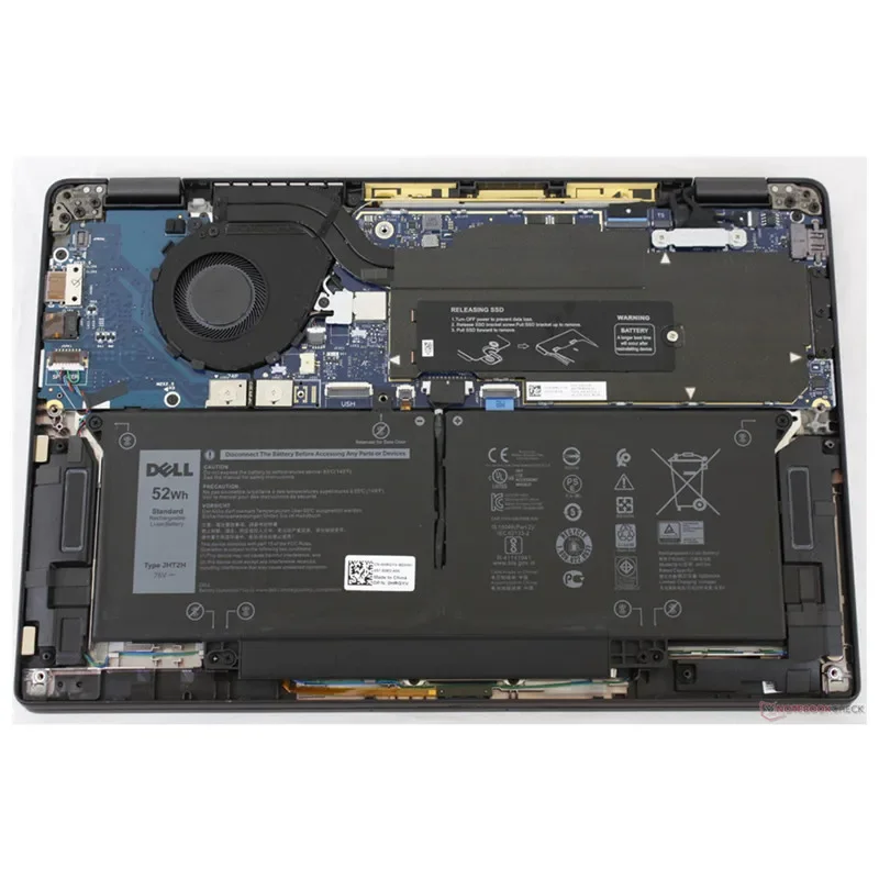 Dell Latitude 7310 7410 E7310 E7410 M.2 NVME 2280 SSD hdd Bracket Heatsink 0DR2M7 - Image 4