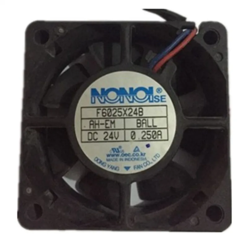 F6025X24B DC24V 0.25A 6cm 6025 60x60x25mm Cooling Fan - Image 3