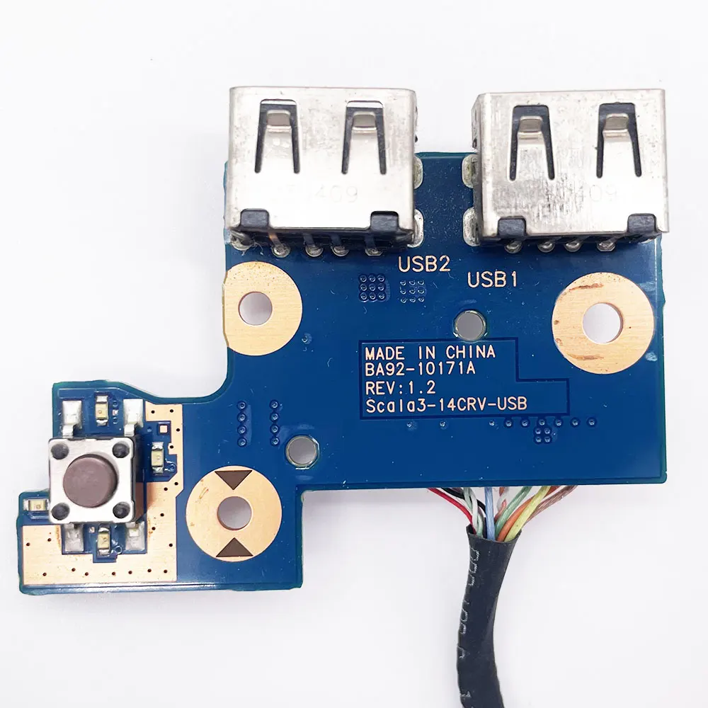 Samsung NP300E4C NP300E4X NP300E4A USB Power Button Board BA92-10171A BA92-08250A - Image 4